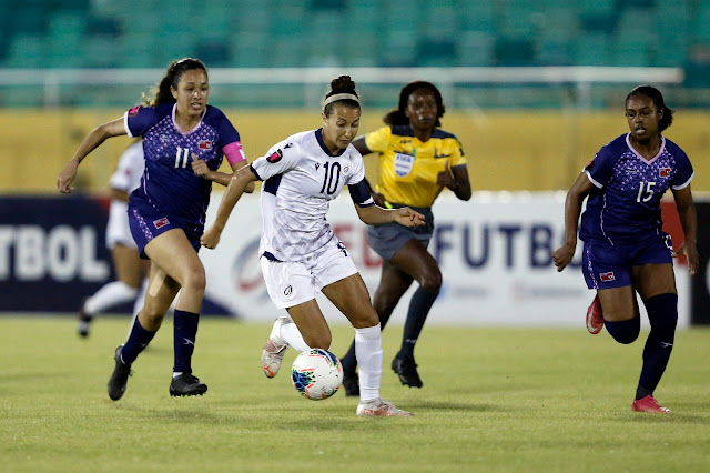 LAS QUISQUEYANAS VENCEN A BERMUDAS EN RUTA AL CONCACAF W&nbsp;2022