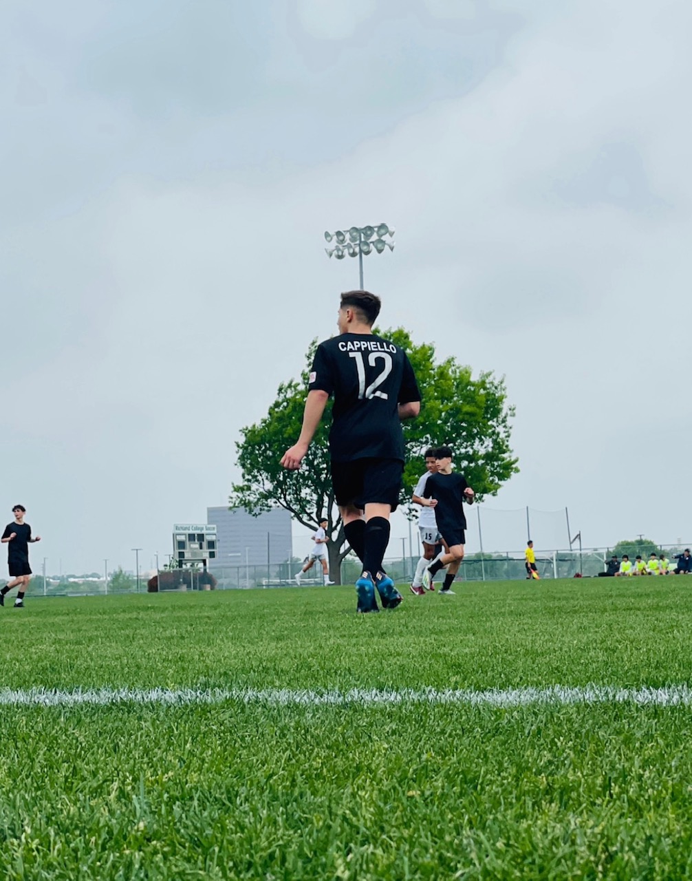 Lorenzo Cappiello, un delantero polivalente del 2008, que debe ojear la selección&nbsp;dominicana